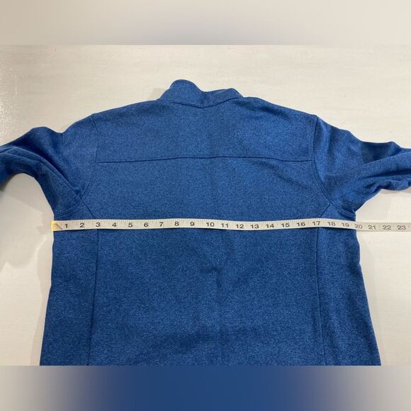 The North Face Shirt Men’s M Blue Canyonlands 1/4 Zip Pullover Outdoor Hiking - Picture 9 of 10